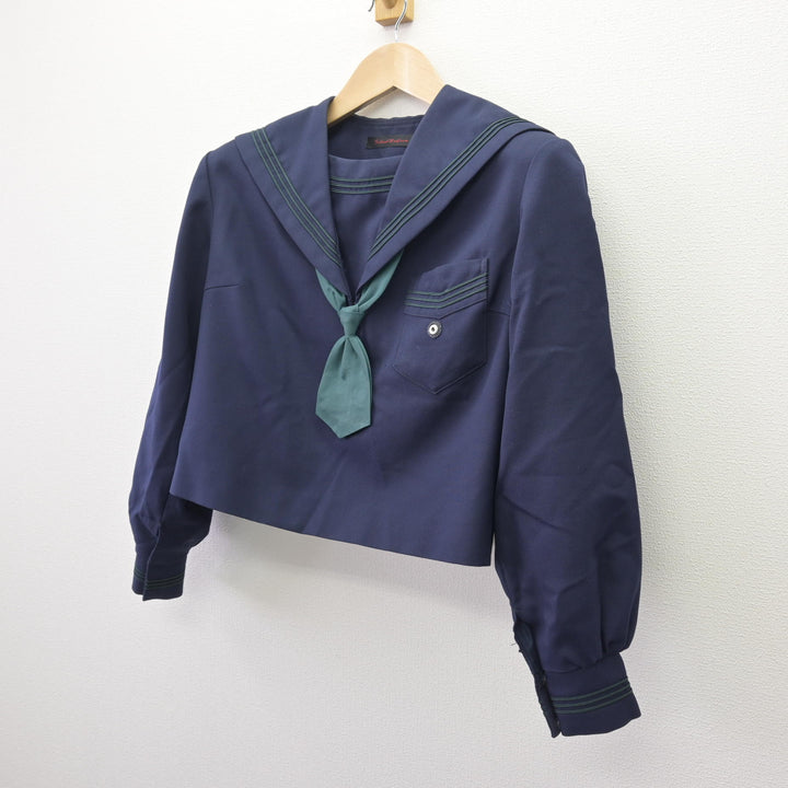 中古】大阪府 花乃井中学校 女子制服 3点 (セーラー服・スカート 中古】大阪府 花乃井中学校 女子制服 3点 (セーラー服・スカート