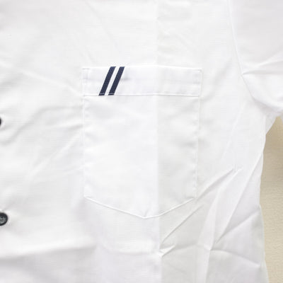 【中古】愛媛県 長浜高等学校 男子制服 1点 (シャツ) sf069963