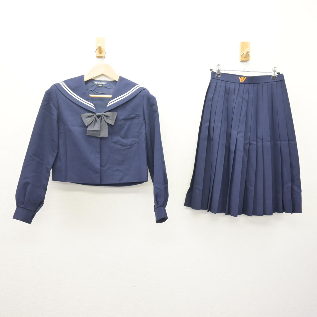 中古】和歌山県 日進中学校 女子制服 3点 (セーラー服・スカート 中古】和歌山県 日進中学校 女子制服 3点 (セーラー服・スカート