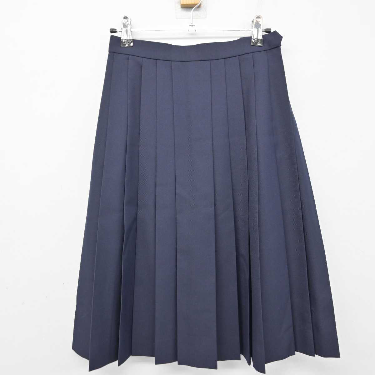 【中古】静岡県 入野中学校 女子制服 3点 (セーラー服・スカート) sf070016