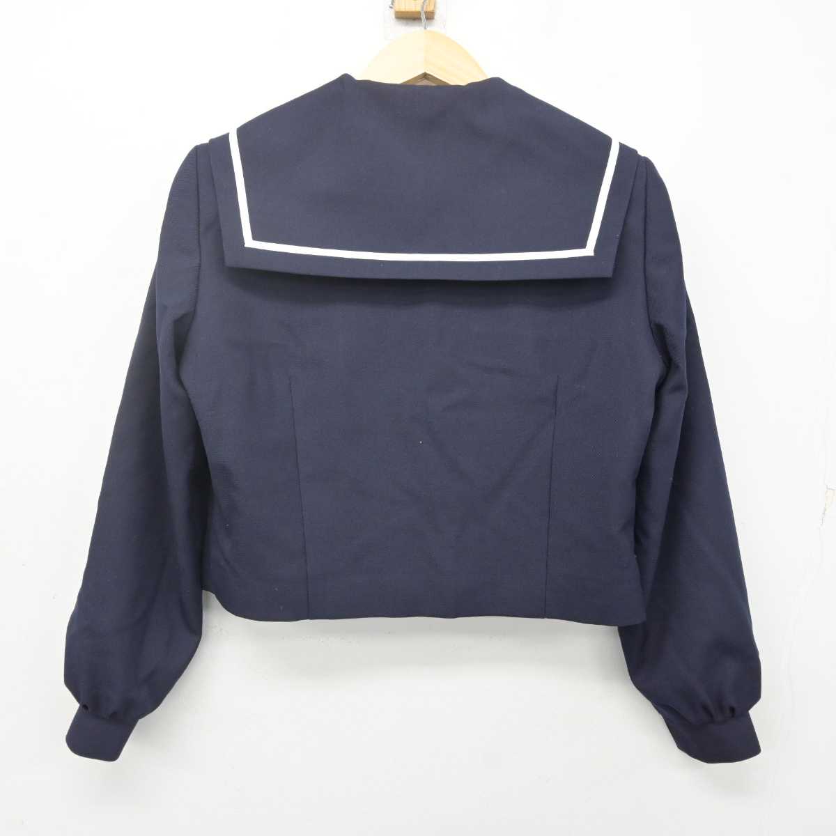 【中古】岐阜県 美濃加茂市立西中学校 女子制服 2点 (セーラー服・スカート) sf070034