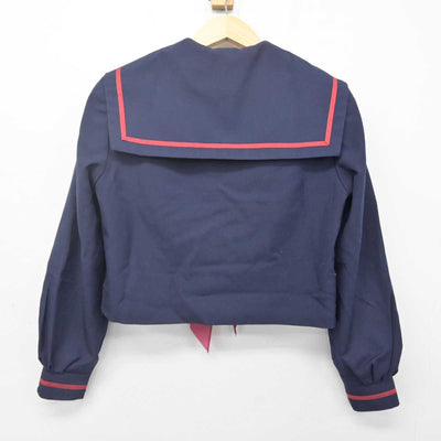 【中古】宮崎県 財光寺中学校 女子制服 4点 (セーラー服・スカート) sf070036