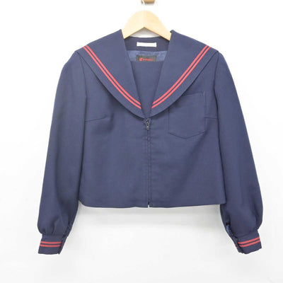 【中古】山口県 山口市立小郡中学校 女子制服 2点 (セーラー服・スカート) sf070042