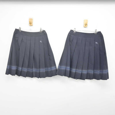 【中古】千葉県 船橋古和釜高等学校 女子制服 4点 (ブレザー・スカート) sf070046