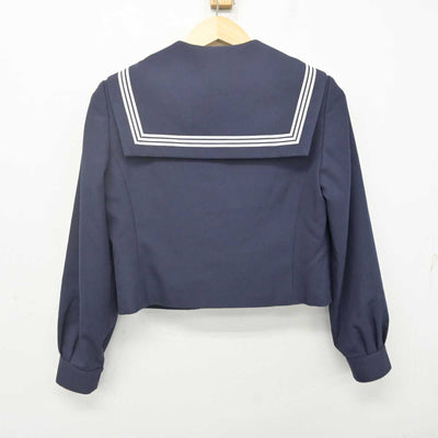 【中古】岐阜県 岐阜市立藍川中学校 女子制服 3点 (セーラー服・スカート) sf070056