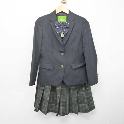 【中古】広島県 呉工業高等専門学校 女子制服 3点 (ブレザー・スカート) sf070058