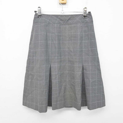 【中古】 事務服 女子制服 2点 (ベスト・スカート) sf070064