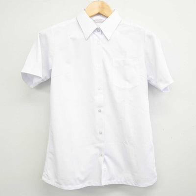 【中古】秋田県 能代高等学校 女子制服 3点 (ベスト・シャツ・スカート) sf070089