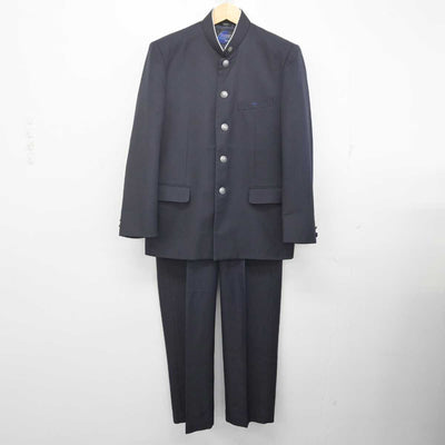 【中古】東京都 白?高等学校 男子制服 4点 (学ラン・ニット・ズボン) sf070104