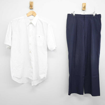 【中古】東京都 白?高等学校 男子制服 3点 (シャツ・ズボン) sf070105