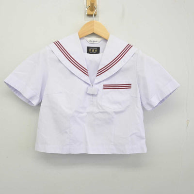 【中古】神奈川県 南足柄中学校 女子制服 2点 (セーラー服) sf070114