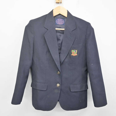 【中古】奈良県 新庄中学校 女子制服 3点 (ブレザー・スカート) sf070121