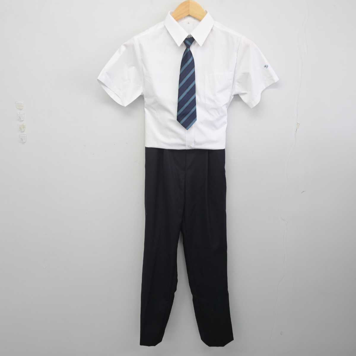 【中古】東京都 和洋九段女子中学校 女子制服 3点 (シャツ・ズボン) sf070129