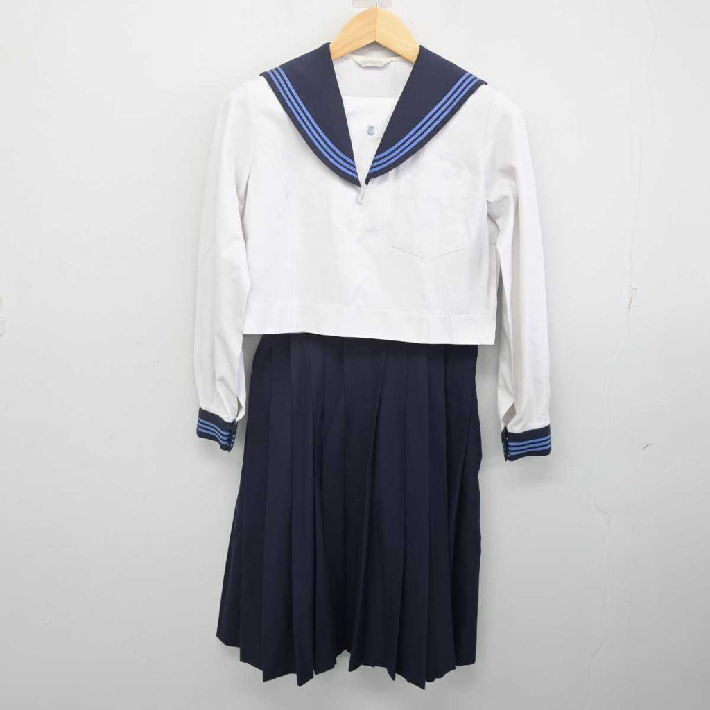 【中古】熊本県 東稜高等学校 女子制服 2点 (セーラー服・スカート) sf070134 | 中古制服通販パレイド