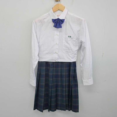 【中古】岐阜県 岐阜東高等学校 女子制服 4点 (ブレザー・シャツ・スカート) sf070136