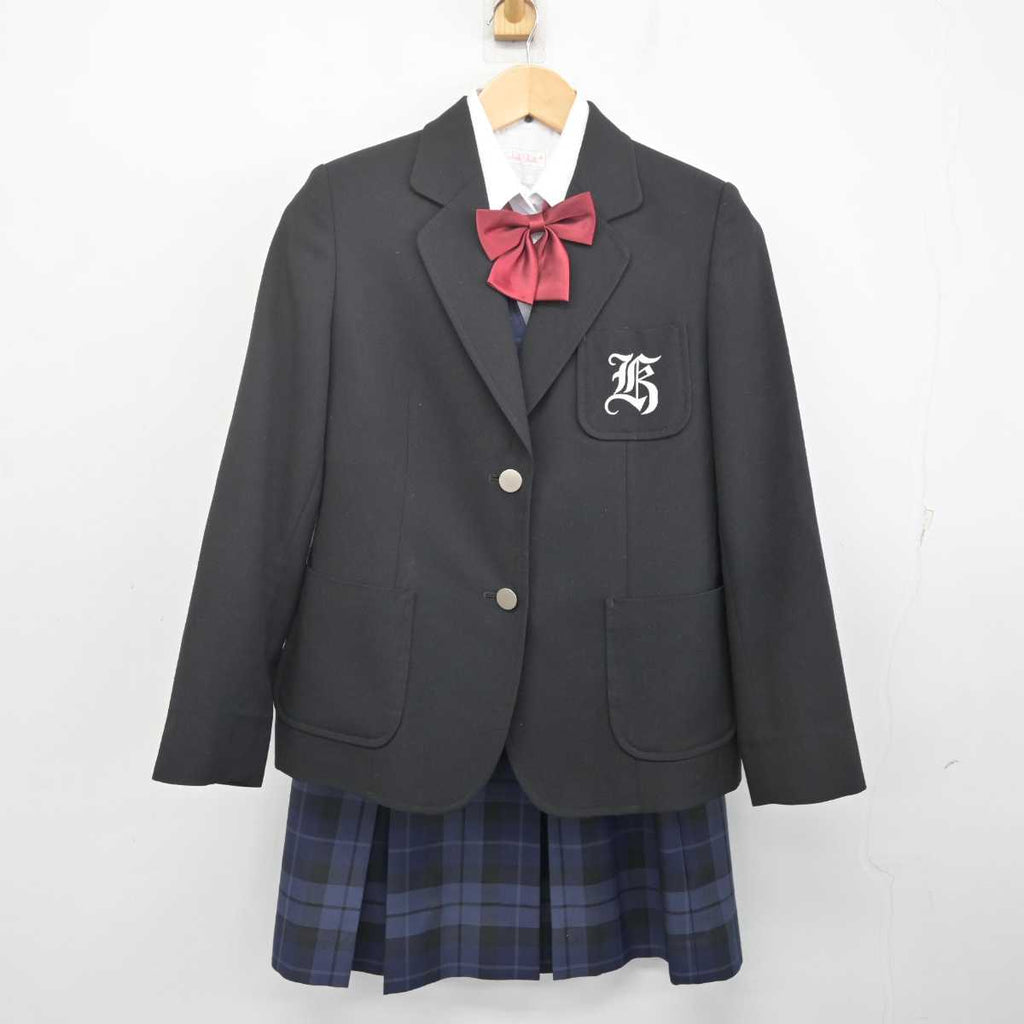 【中古】神奈川県 東永谷中学校 女子制服 5点 (ブレザー・ベスト・シャツ・スカート) sf070145 | 中古制服通販パレイド