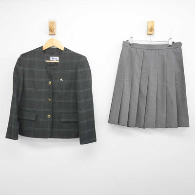 【中古】東京都 専修大学附属高等学校 女子制服 3点 (ブレザー・スカート) sf070154