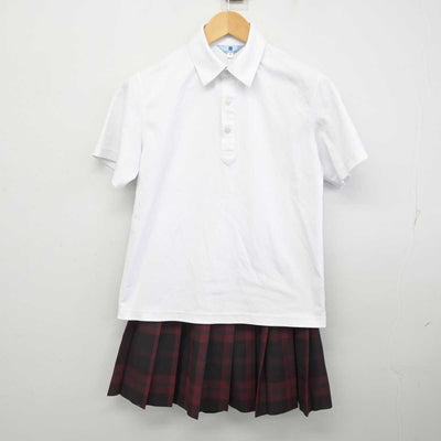 【中古】東京都 東京都立豊島高等学校 女子制服 3点 (シャツ・スカート) sf070163