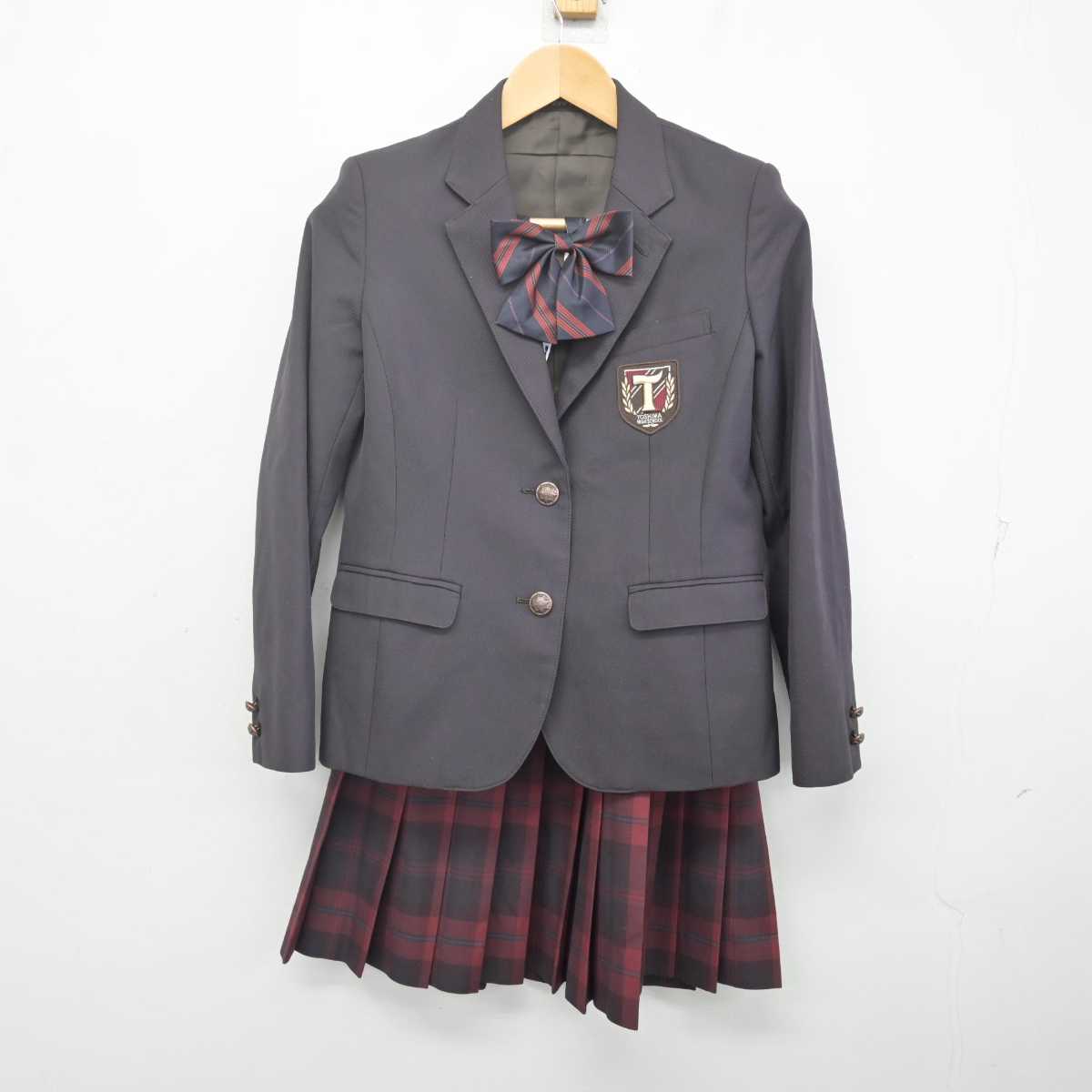 【中古】東京都 東京都立豊島高等学校 女子制服 4点 (ブレザー・スカート) sf070164