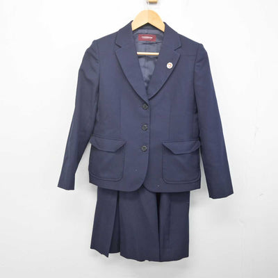 【中古】埼玉県 春日部女子高等学校 女子制服 4点 (ブレザー・ニット・スカート) sf070193