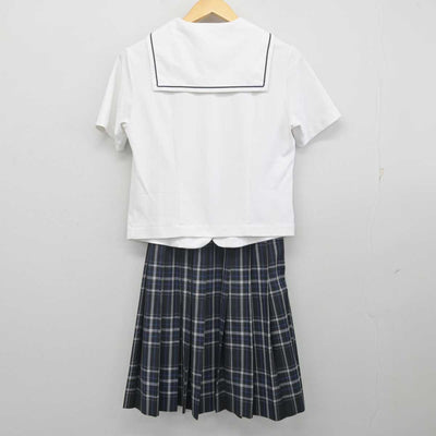 【中古】愛知県 岡崎城西高等学校 女子制服 4点 (セーラー服・スカート) sf070204