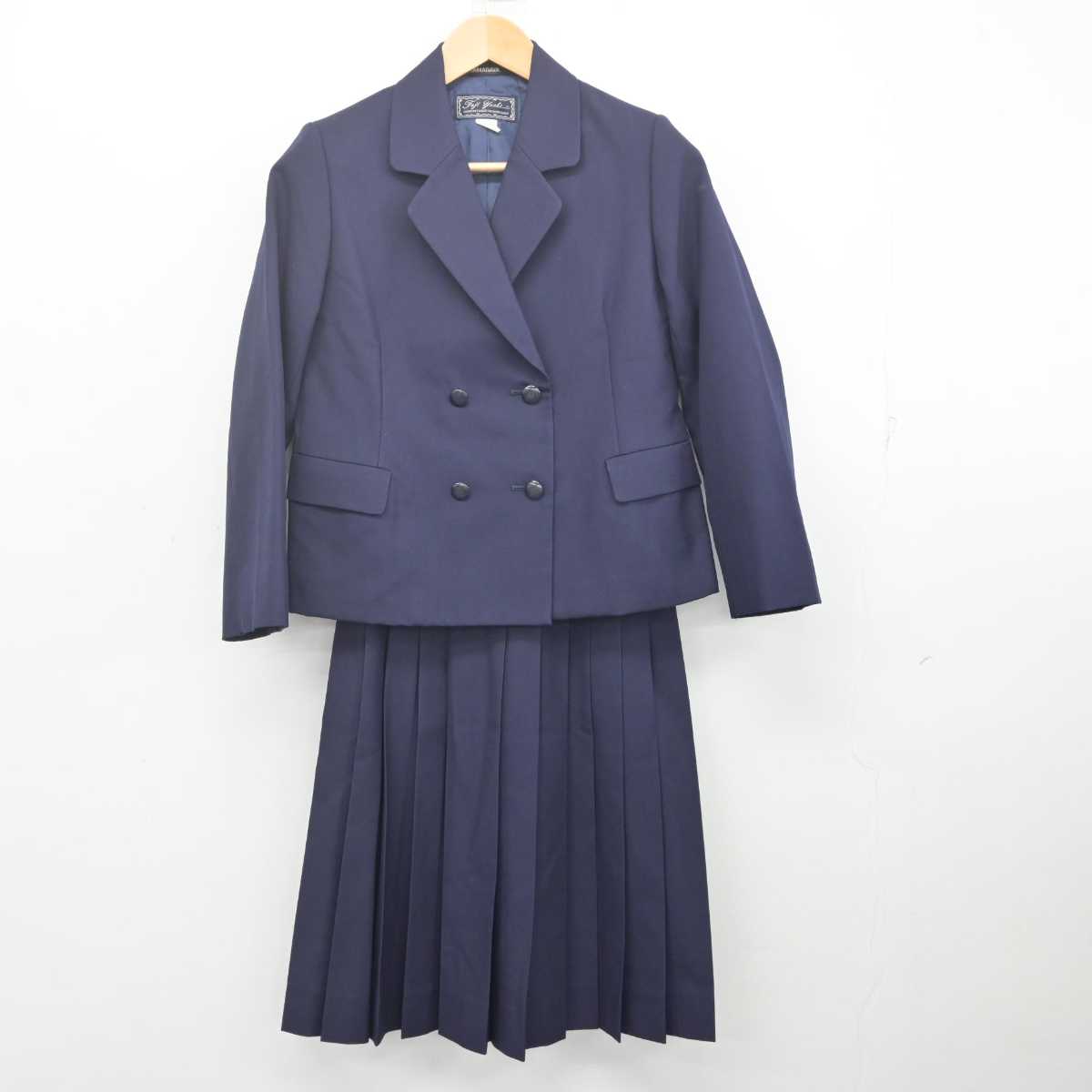 【中古】神奈川県 井田中学校 女子制服 3点 (ブレザー・ベスト・スカート) sf070205