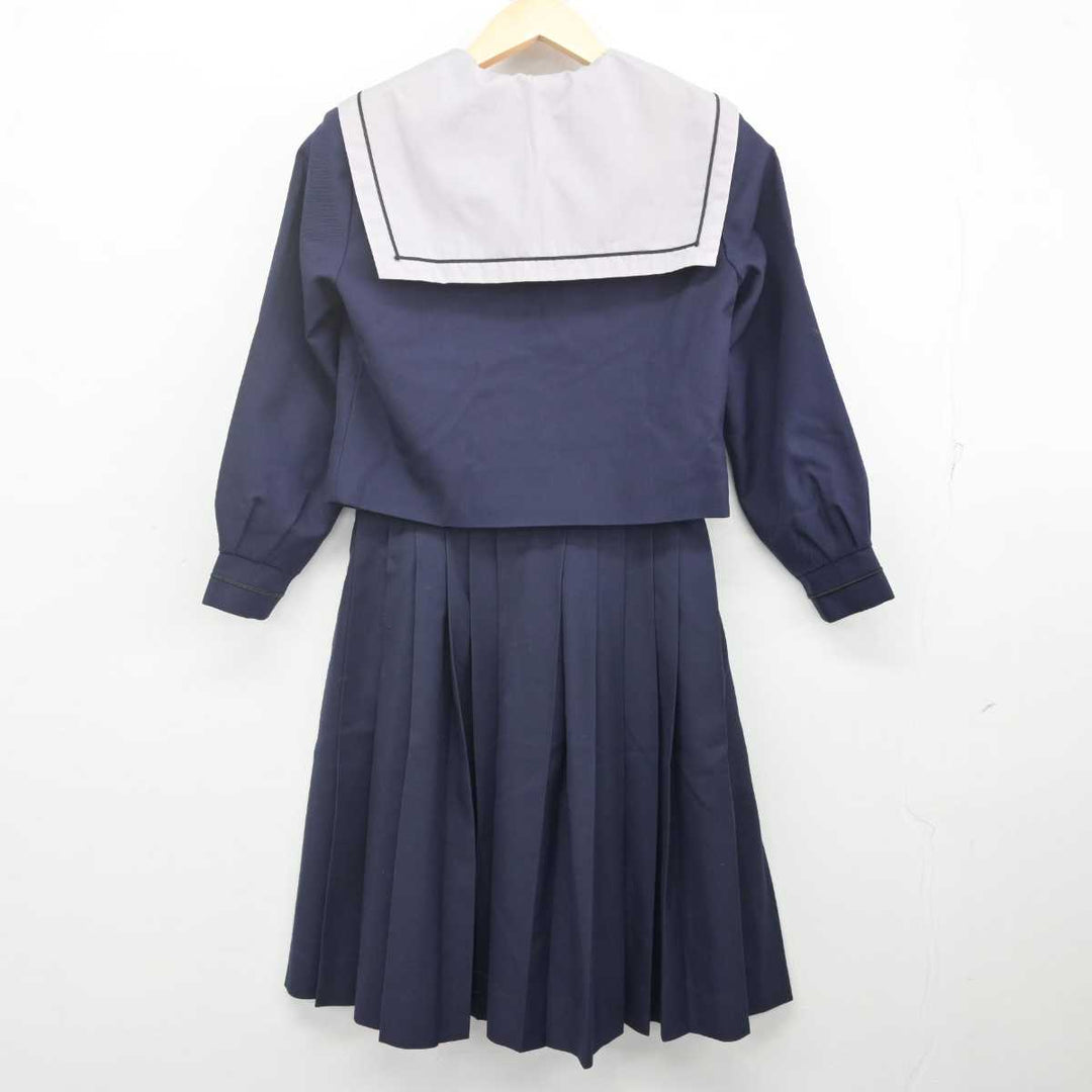 【中古】大阪府 登美丘中学校 女子制服 2点 (セーラー服・スカート) sf070210