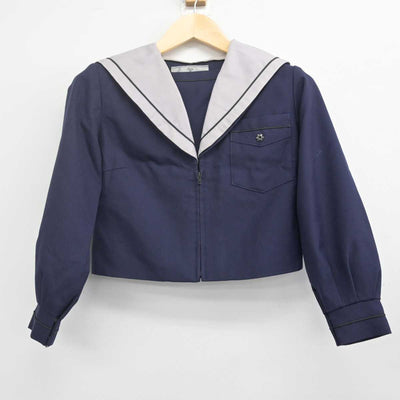 【中古】大阪府 登美丘中学校 女子制服 2点 (セーラー服・スカート) sf070210