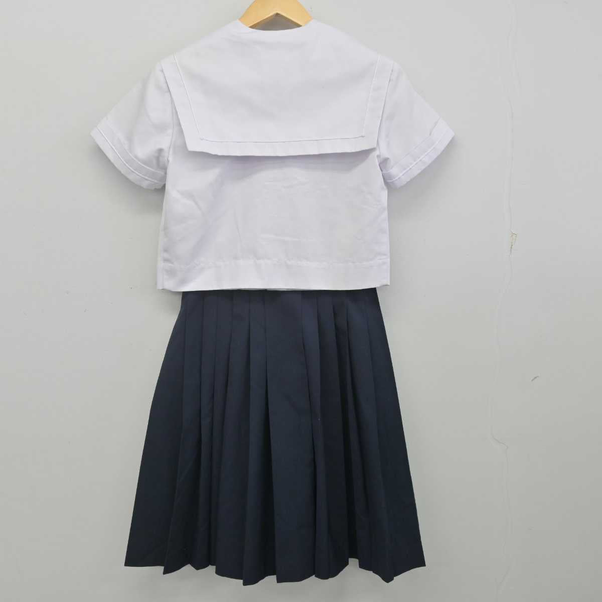 【中古】大阪府 登美丘中学校 女子制服 3点 (セーラー服・スカート) sf070213