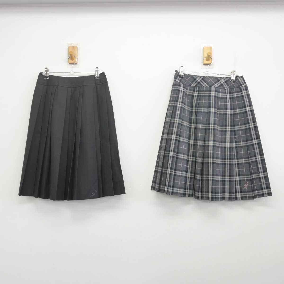 【中古】長野県 長野市立長野高等学校 女子制服 4点 (ブレザー・スカート) sf070215