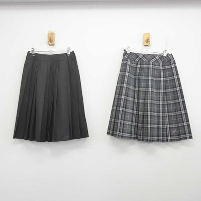 【中古】長野県 長野市立長野高等学校 女子制服 4点 (ブレザー・スカート) sf070215