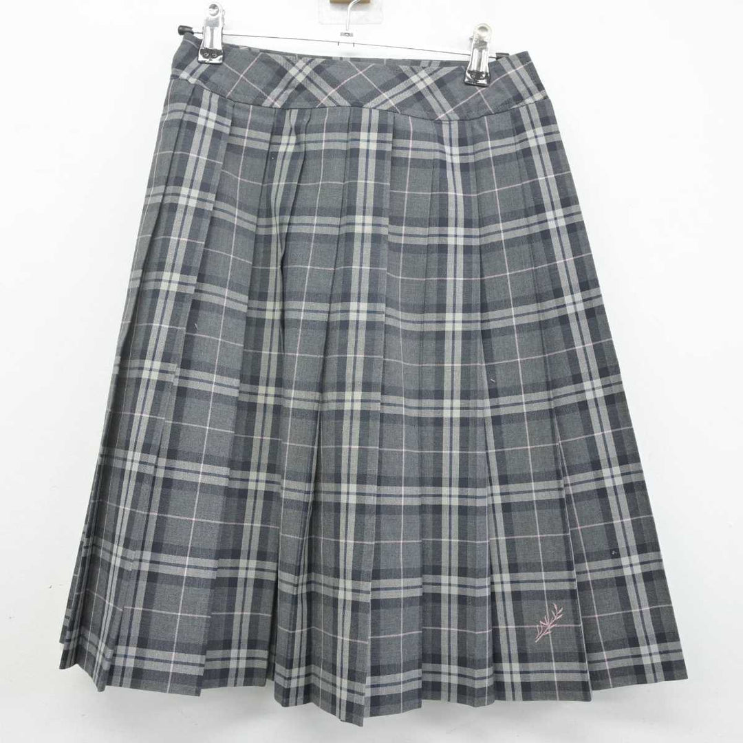 【中古】長野県 長野市立長野高等学校 女子制服 4点 (ブレザー・スカート) sf070215