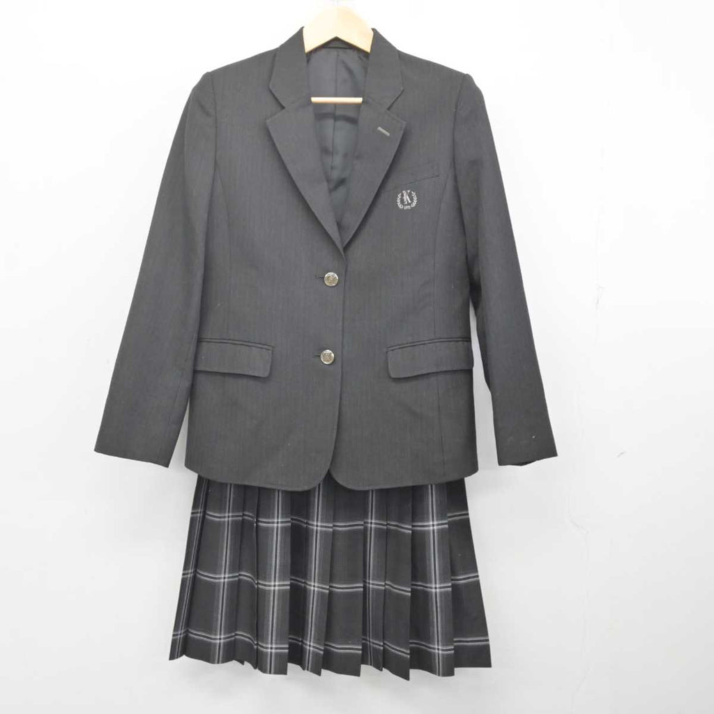 【中古】神奈川県 霧が丘高等学校 女子制服 3点 (ブレザー・スカート) sf070218