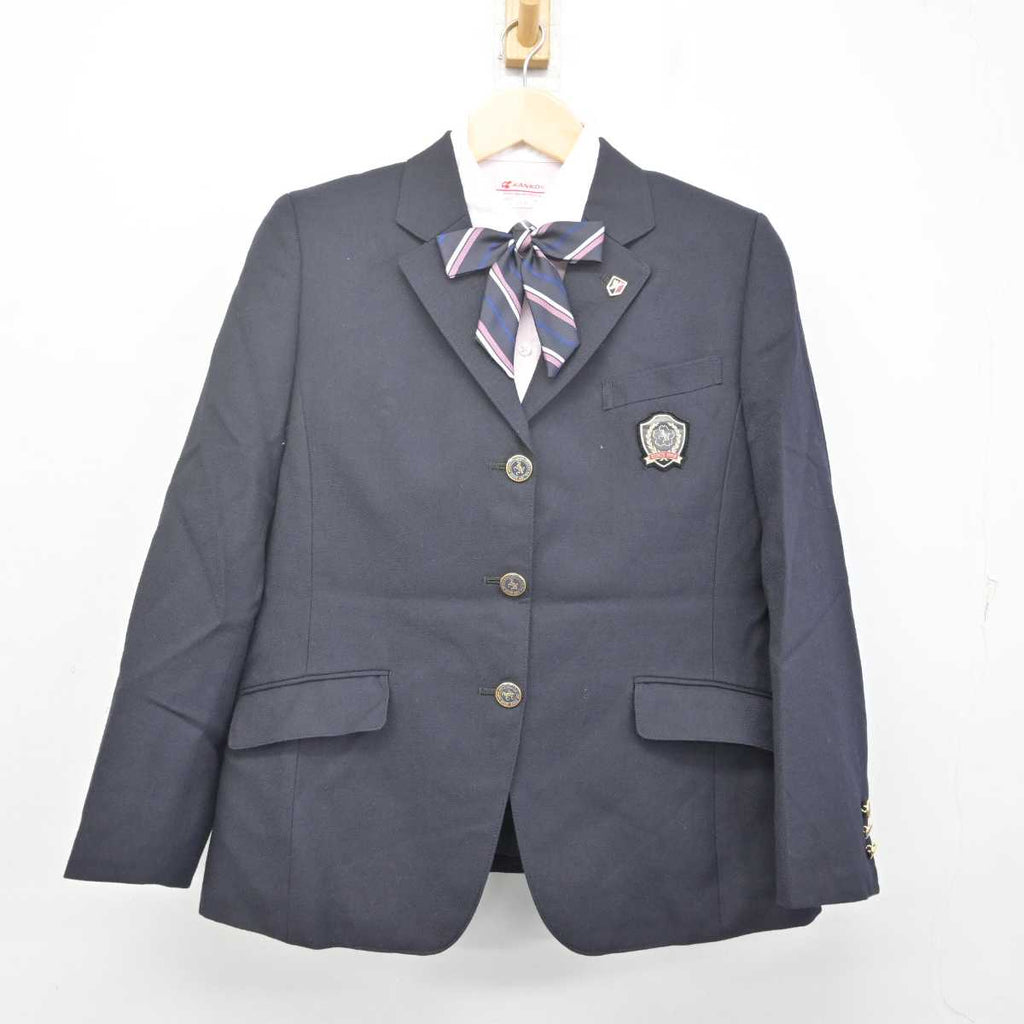 【中古】茨城県 岩瀬日本大学高等学校 女子制服 5点 (ブレザー・シャツ) sf070246 | 中古制服通販パレイド