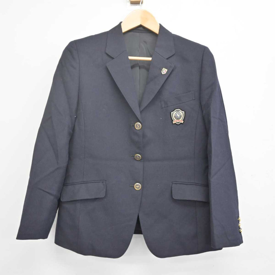 【中古】茨城県 岩瀬日本大学高等学校 女子制服 5点 (ブレザー・シャツ) sf070246