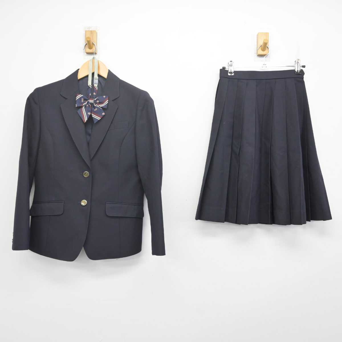 【中古】埼玉県 羽生第一高等学校 女子制服 3点 (ブレザー・スカート) sf070260