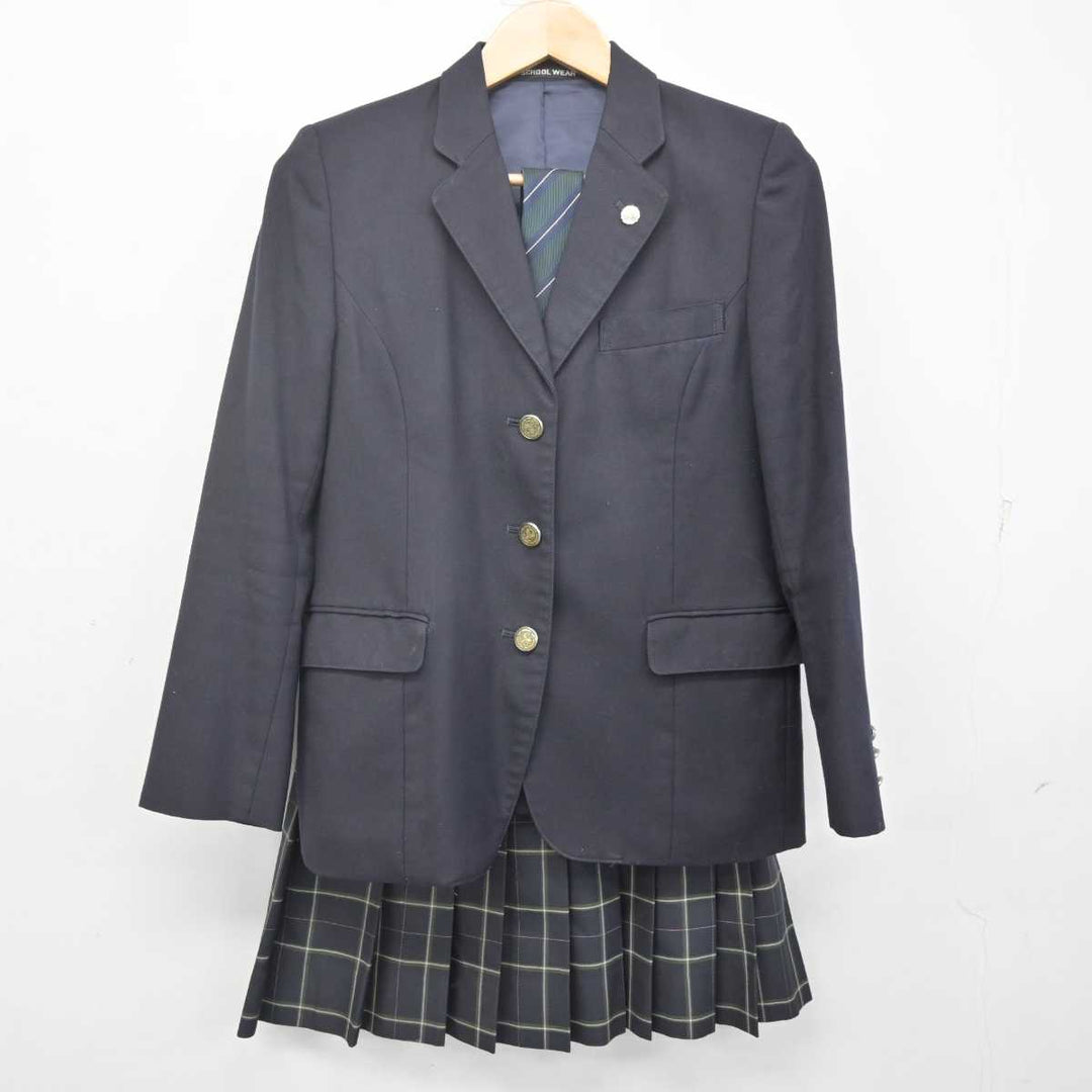 【中古】東京都 南平高等学校 女子制服 5点 (ブレザー・スカート) sf070262