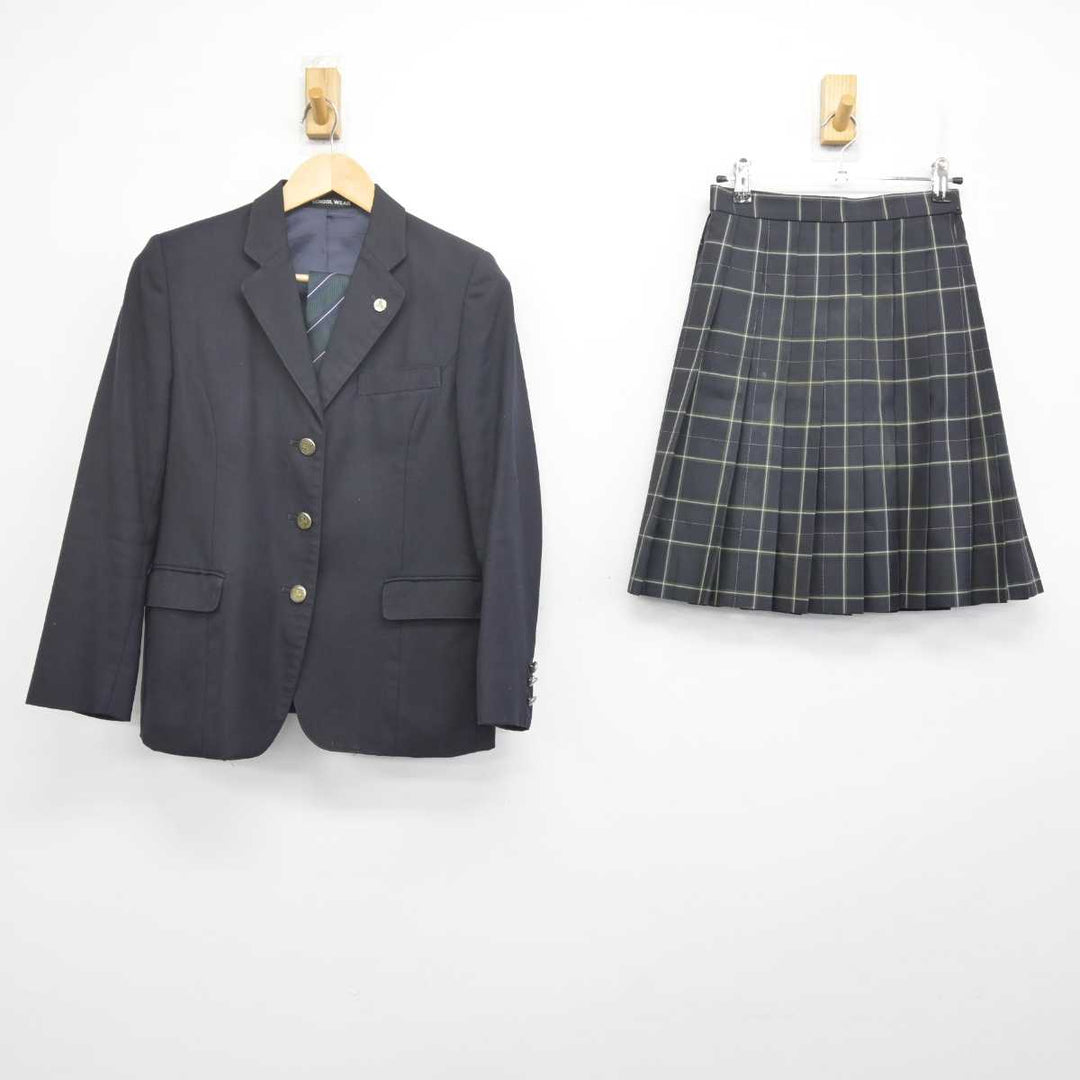 【中古】東京都 南平高等学校 女子制服 5点 (ブレザー・スカート) sf070262