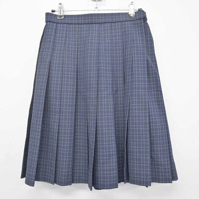 【中古】山形県 鶴岡中央高等学校 女子制服 4点 (ブレザー・シャツ・スカート) sf070268