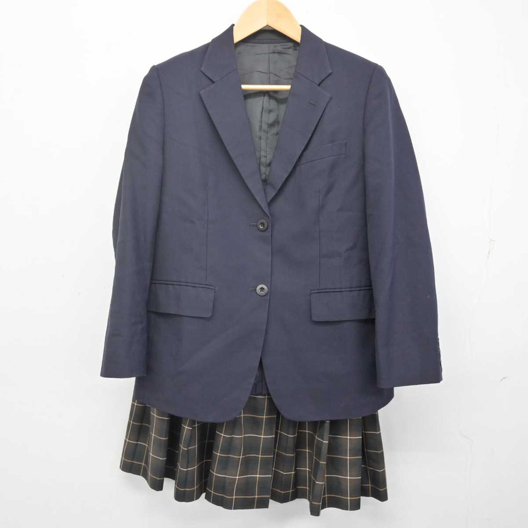 【中古】福岡県 九州産業大学付属九州高等学校 女子制服 3点 (ブレザー・ニット・スカート) sf070277 | 中古制服通販パレイド