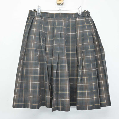 【中古】福岡県 九州産業大学付属九州高等学校 女子制服 2点 (シャツ・スカート) sf070278