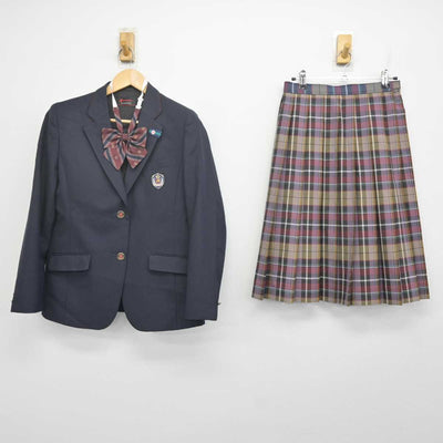 【中古】東京都 武蔵野中学高等学校 女子制服 4点 (ブレザー・スカート) sf070280