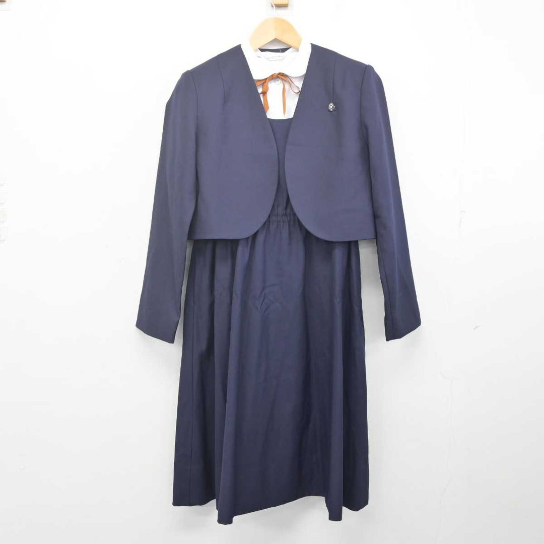 中古】愛知県 南山学園聖霊高等学校 女子制服 7点 (ブレザー・シャツ・ジャンパースカート) sf070296 | 中古制服通販パレイド