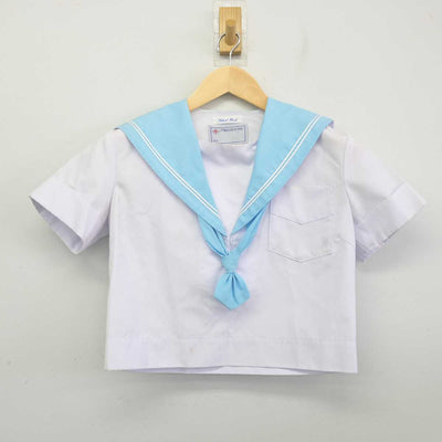 【中古】大阪府 夕陽丘高等学校 女子制服 2点 (セーラー服) sf070308