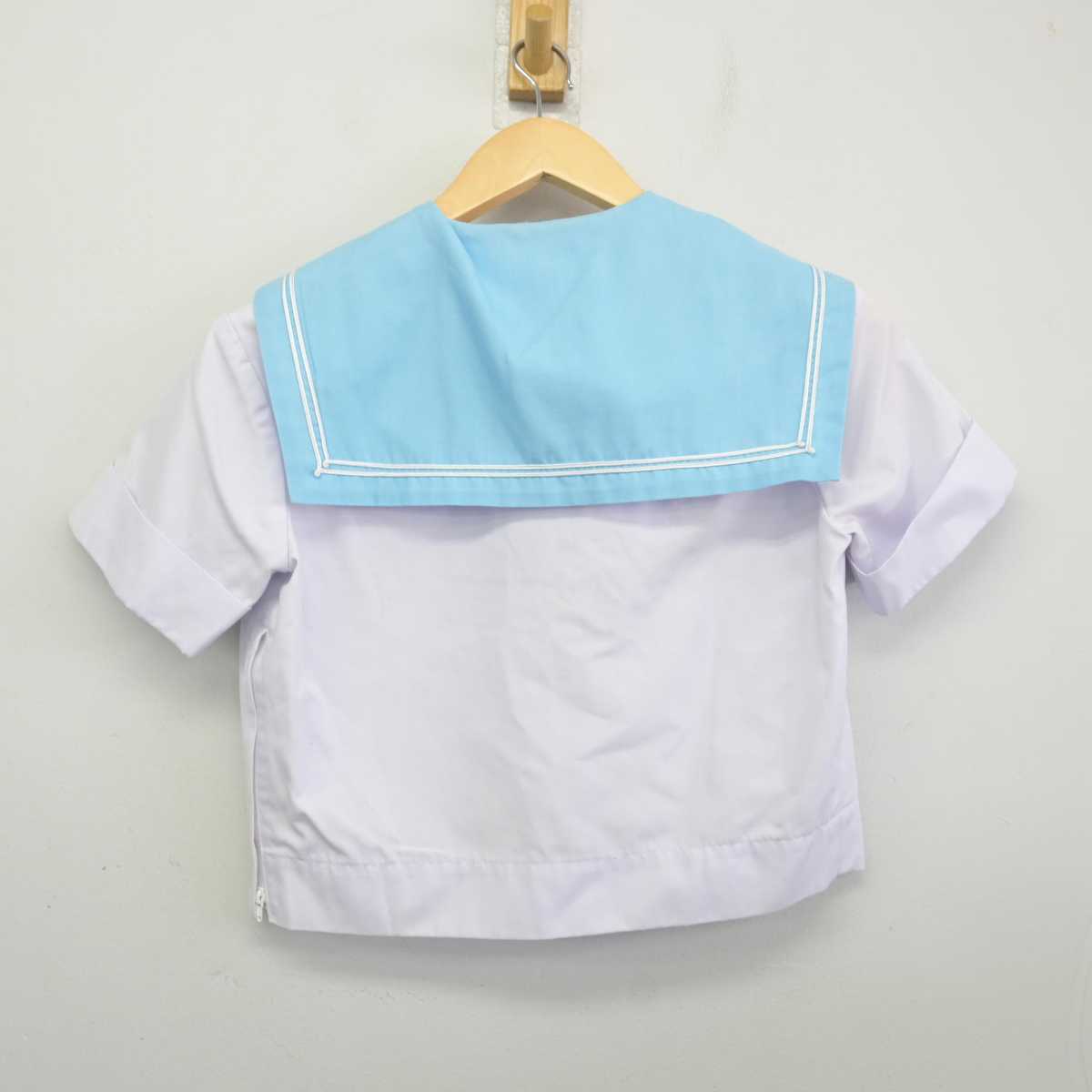 【中古】大阪府 夕陽丘高等学校 女子制服 2点 (セーラー服) sf070308