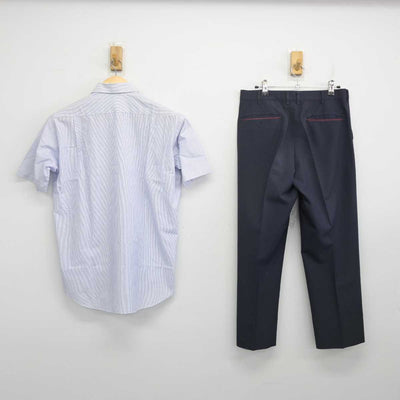 【中古】広島県 福山誠之館高等学校 男子制服 2点 (シャツ・ズボン) sf070319