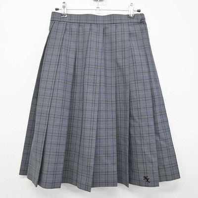 【中古】新潟県 新潟向陽高等学校 女子制服 4点 (ブレザー・ニット・シャツ・スカート) sf070337