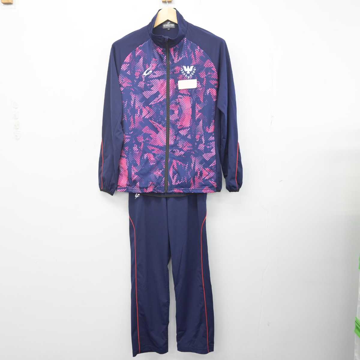 【中古】宮城県 常磐木学園高等学校 女子制服 2点 (ジャージ 上・ジャージ 下) sf070351