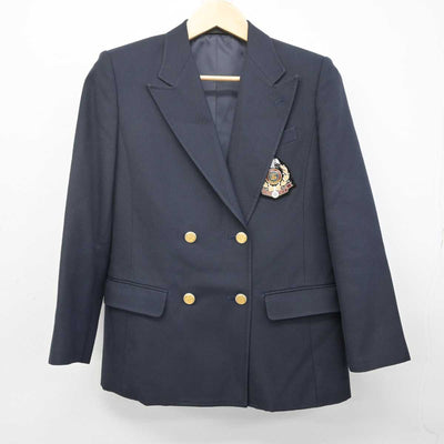 【中古】青森県 東奥義塾高等学校 女子制服 3点 (ブレザー・スカート) sf070356