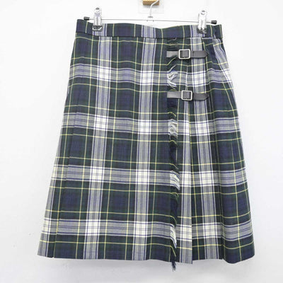 【中古】青森県 東奥義塾高等学校 女子制服 2点 (スカート) sf070357